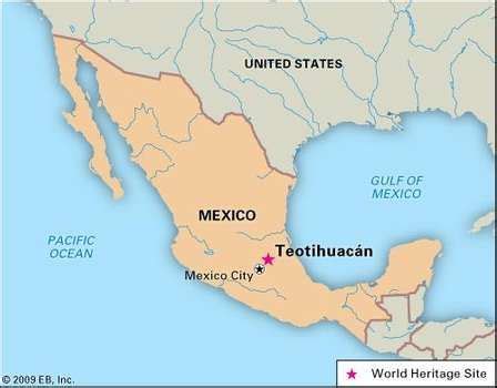 Mapa De Teotihuacan