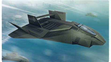 sci fi, Art, Artwork, Spaceship, Airplane, Aircraft, Futuristic ...