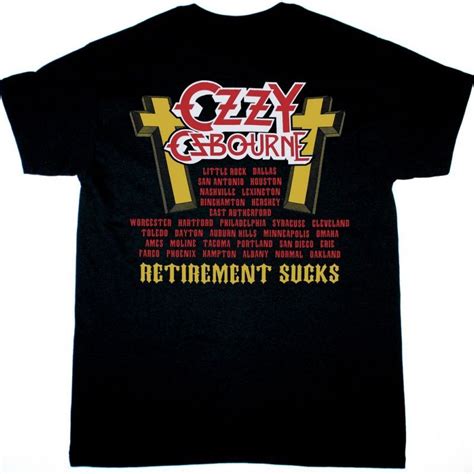 OZZY OSBOURNE OZZMOSIS TOUR 1996 - Best Rock T-shirts