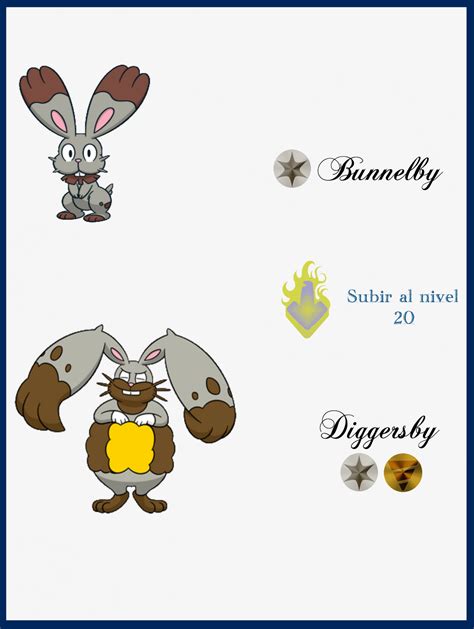 285 Bunnelby Evoluciones by Maxconnery on DeviantArt