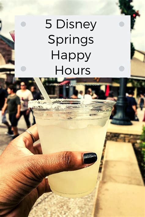 5 Can't Miss Spots for Disney Springs Happy Hour - Socially Acquainted | Disney springs, Happy ...