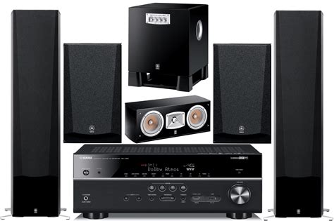 Yamaha 7.2-Channel Wireless Bluetooth 4K 3D A/V Surround Sound Multimedia Home Theater System ...