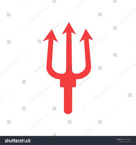 Trident Logo Design Pitchfork Devil Set: เวกเตอร์สต็อก (ปลอดค่าลิขสิทธิ์) 1336478357 | Shutterstock