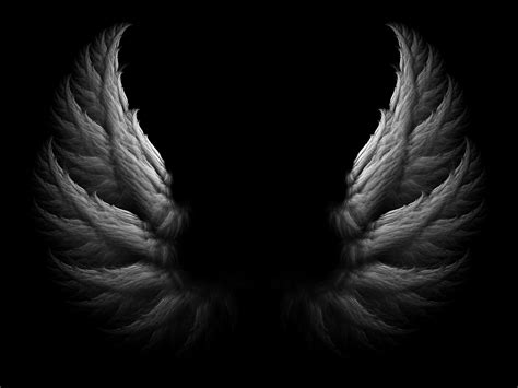 Black Angel Wings Wallpapers - Top Free Black Angel Wings Backgrounds - WallpaperAccess