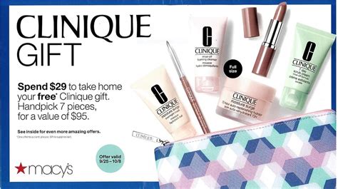 Clinique Free Gift with Purchase - Holyoke Mall