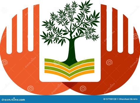 Book tree logo stock vector. Illustration of growing - 57700128