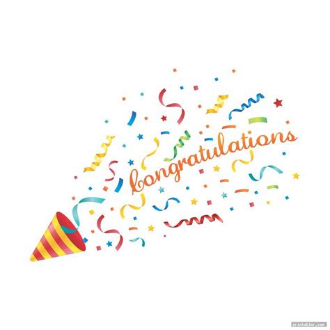 Congratulations Banner Printable - Gridgit.com