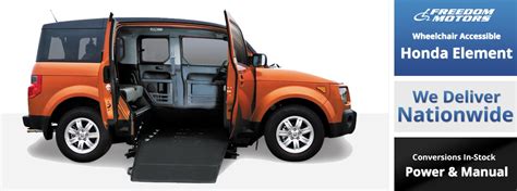 Wheelchair Accessible Honda Element | BLVD.com