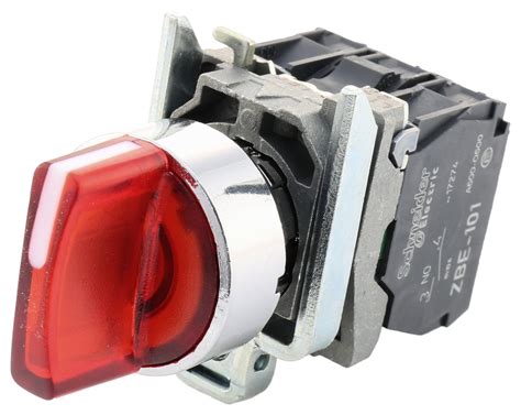 XB4BK133M5 - Schneider Electric - Selector Switch, 3 Position, 120 V