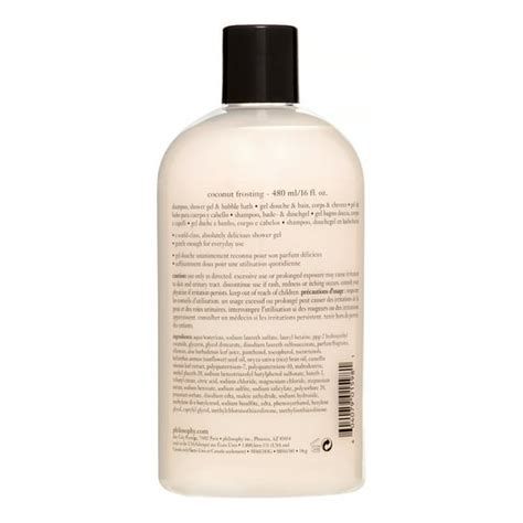 Philosophy - Philosophy Coconut Frosting Shampoo, Shower Gel & Bubble ...