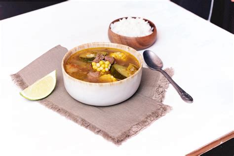 Sopa de res, a Salvadoran soup recipe from “Para Chuparse Los Dedos ...