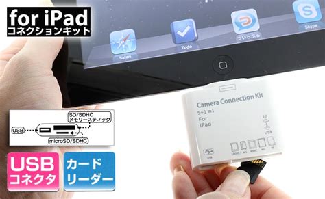 Multi Functional Camera Connection Kit for iPad | Gadgetsin