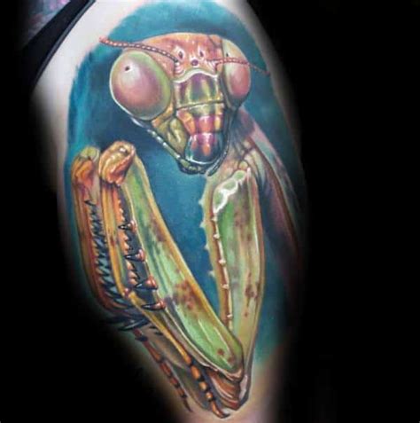 50 Epic Praying Mantis Tattoo Designs For Men [2023 Guide]