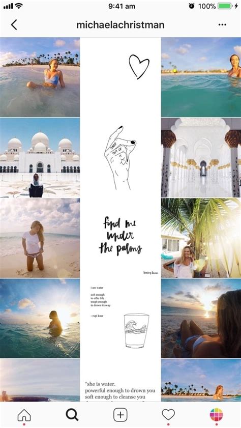 Best instagram grid design - gaiink