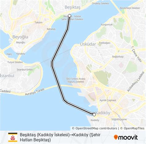 kadıköy beşiktaş Route: Schedules, Stops & Maps - Beşiktaş‎→Kadıköy (Updated)