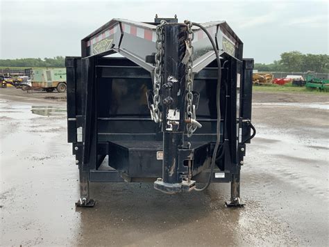 2018 Quality 14' T/A Gooseneck Hydraulic Dump Trailer BigIron Auctions