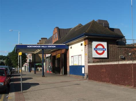 "Northwood Hills Station" by Chris Williams at PicturesofEngland.com