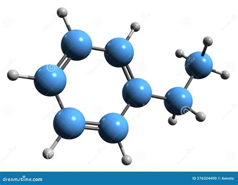 Ethylbenzene Structure