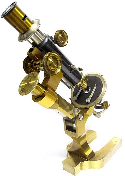 R. Fuess, Berlin, No. 290. Petrological and Crystallographic Microscope, c. 1885. Large ...