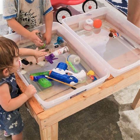 How to Make a Water or Sensory Table - amylanham.com