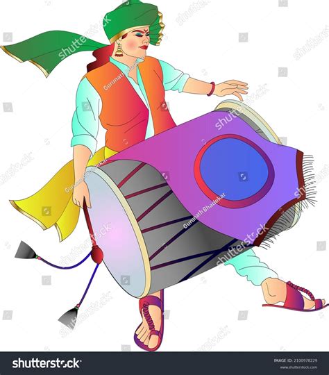 485 Dhol tasha Images, Stock Photos & Vectors | Shutterstock