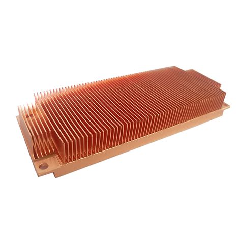 Large Copper Heatsink With Skiving Manufacturing Process | Lori