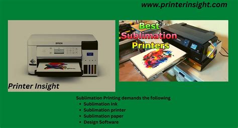 Best Sublimation Printer Review & Printer Comparison In 2023