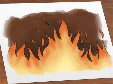 How to Draw Flames: 14 Steps (with Pictures) - wikiHow