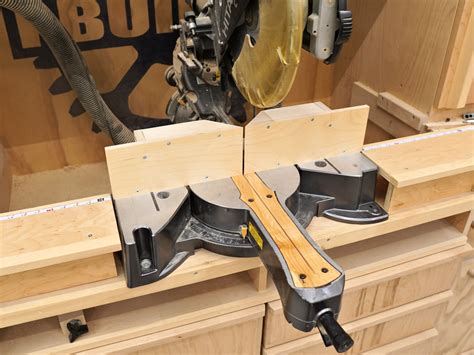 Making A Miter Saw Fence - IBUILDIT.CA