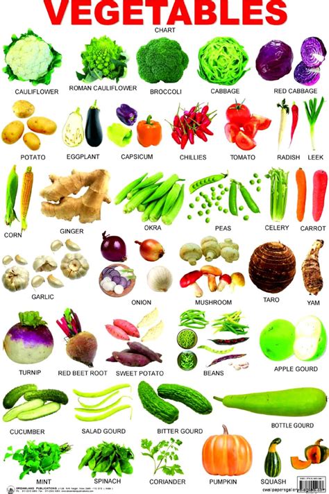 Vegetable List A Z With Pictures | Wallpapers Gallery