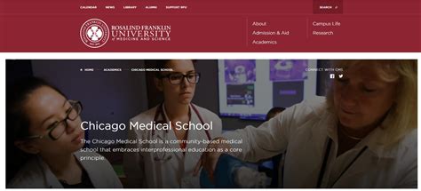 The Chicago Medical School at Rosalind Franklin University of Medicine and Science Admissions ...