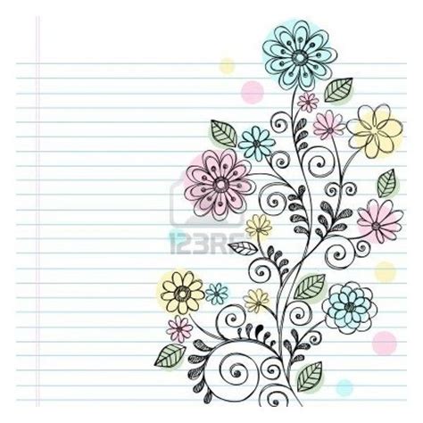 Pin by Cynthia Hegyes on Polyvore | Flower doodles, Hand drawn flowers, Notebook doodles