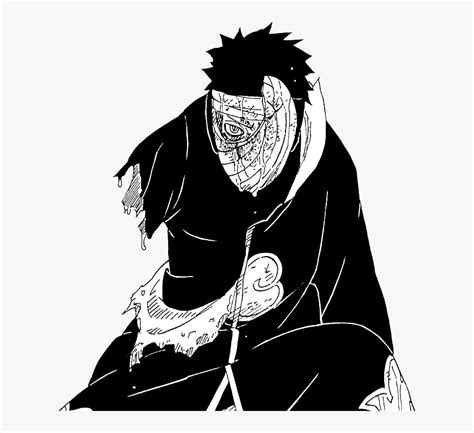 Obito Uchiha Manga | HD Png Download