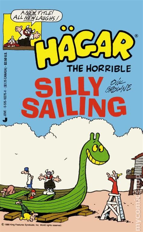 Hagar the Horrible Silly Sailing PB (1990 Jove Edition) comic books