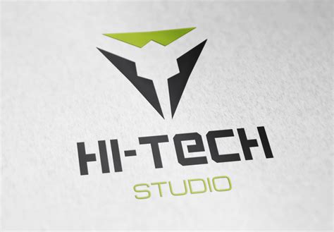 Modern Hi-Tech Logo (2373) | Logos | Design Bundles