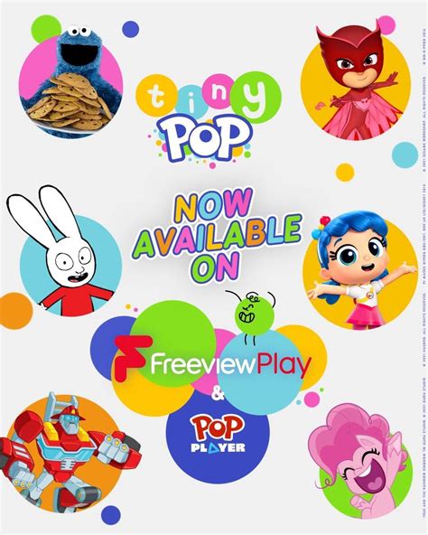 Freeview Play x Tiny Pop | Tiny Pop is now available ANYTIME 🕓 ANYWHERE 🇬🇧 through the brand new ...