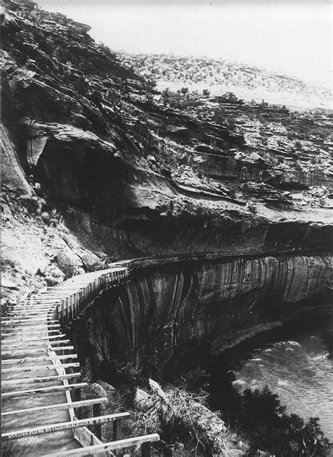 An Engineering Marvel: Colorado’s Hanging Flume – Western Mining History