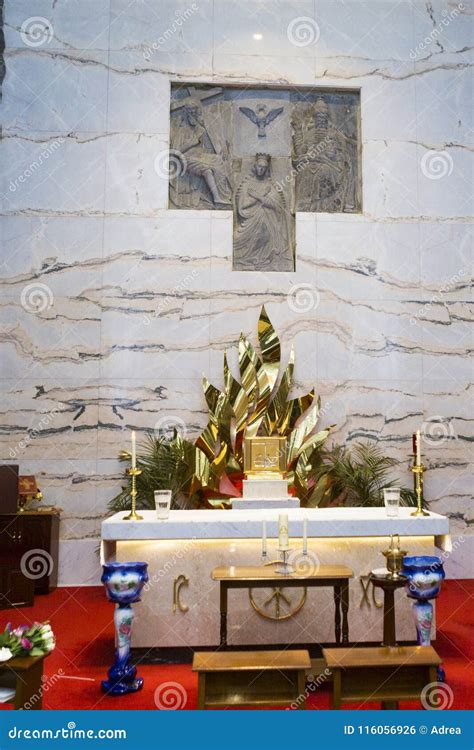 Visiting the Galway Cathedral Stock Photo - Image of creed, columns ...