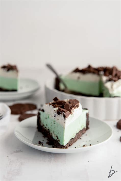 Grasshopper Pie with Oreo Crust – If You Give a Blonde a Kitchen