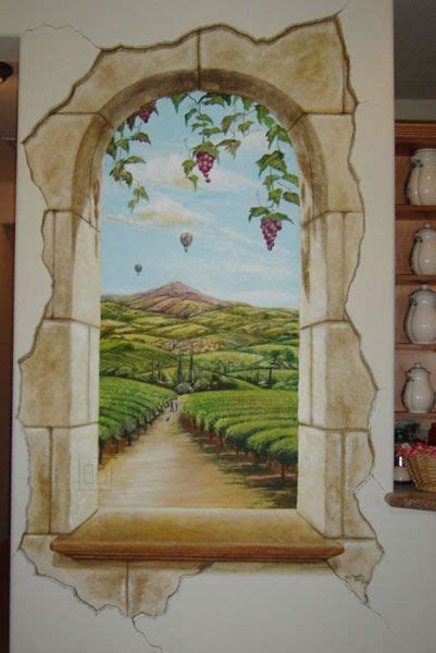 Storied Walls - Trompe L'oeil Murals Gallery | Mural wall art, Mural painting, Mural art