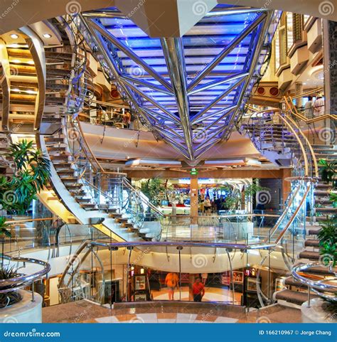 Beautiful Architecture Inside the Royal Caribbean Liberty of the Seas ...