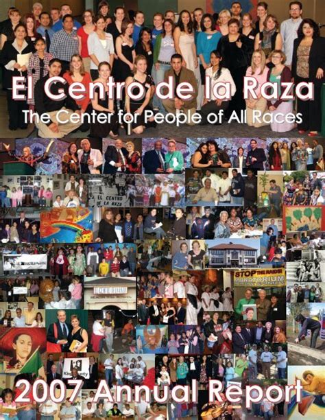 2007 Annual Report WEB - El Centro De La Raza