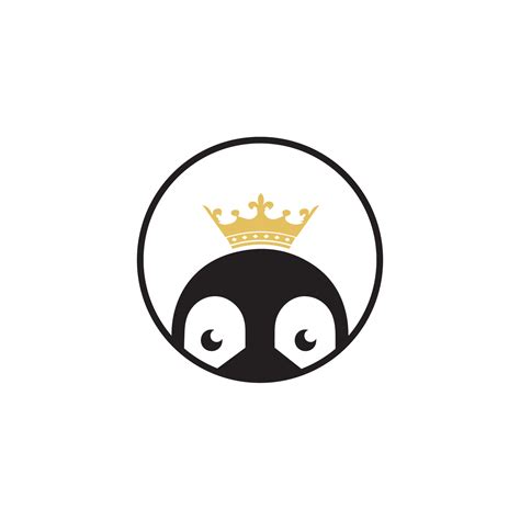 penguin logo template design 8440481 Vector Art at Vecteezy