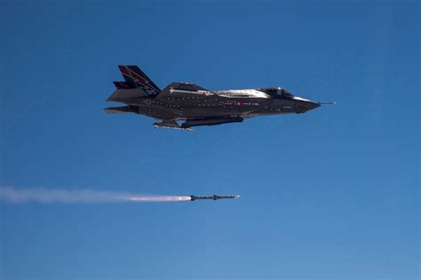 F-35A completes 1st in-flight missile launch > Edwards Air Force Base > Article View