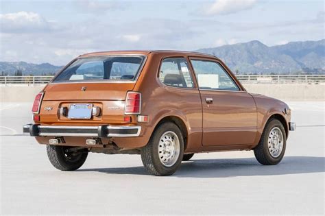 1974 honda civic hatchback, brown, manual, restored - Classic Honda Civic 1974 for sale