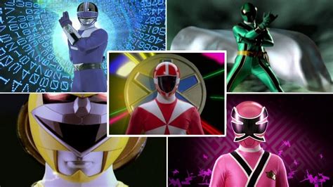 All Power Rangers Morphing Sequences