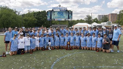 UNC Women's Lacrosse Completes Perfect Season, Wins Third National ...