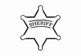 Sheriff Star Coloring Sheet To Print And Color  Home sketch template