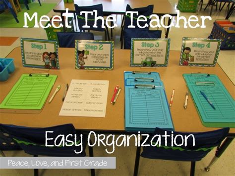 20+ Fantastic & Easy Ideas for Meet the Teacher Night