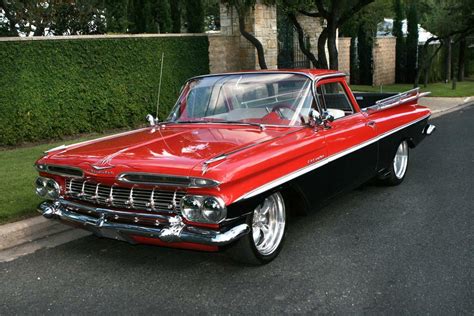 1959 CHEVROLET EL CAMINO CUSTOM PICKUP - Front 3/4 - 61262